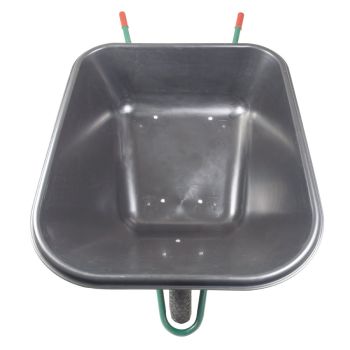 BPA Großmuldenkarre Schubkarre Agrarkarre Futterkarre 1-Rad 240l *2.WAHL* 