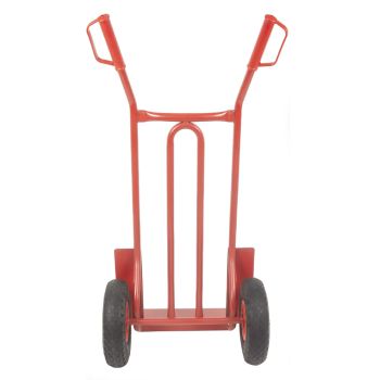 TRESTLES Sackkarre pannensicher Transportkarre Stapelkarre Profi 250 kg S01 rot