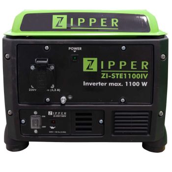 ZIPPER Benzin Stromerzeuger Notstromaggregat Stromgenerator ZI-STE1100IV 1300W