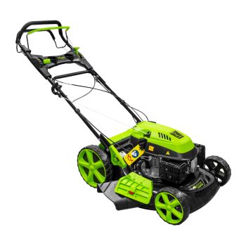 ZIPPER ZI-BRM508 Benzinmäher Rasenmäher Mäher Grasmäher 50cm Breite Radantrieb