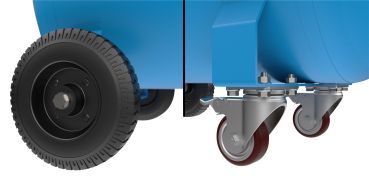 GÜDE Profi Kompressor Silent 375/8/100 100l Ölfrei 8bar 2200W Leist.375l 4Zyl. 