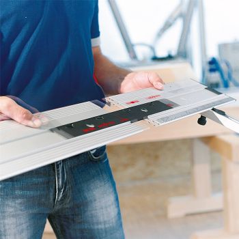 MAFELL Führungsschienentaschen-Set F160/80 2 Schienen, Winkelanschlag, Verbinder 