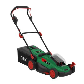 GÜDE Akku Rasenmäher elektro Rasenmäher 330/20-4 20V inkl. 4Ah Akku u. Ladeg.