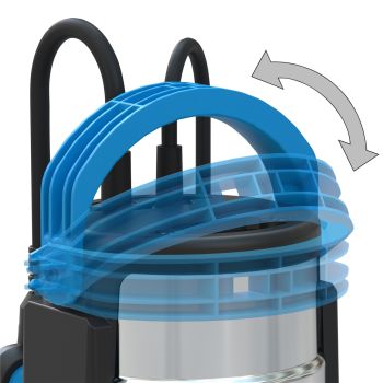 GÜDE Kombitauchpumpe Schmutzwasser Klarwasser Gartenpumpe GS 750.1 2in1 230V
 