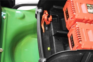 GÜDE Rasenmäher Trike Akku 2x40V elektro Akkurasenmäher Mäher 460/40-5.0 S 46cm 