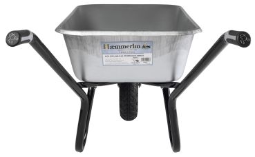 HAEMMERLIN Bauschubkarre Schubkarre Aktiv Excellium Plus 120 Luftrad 120l 250kg