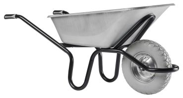 HAEMMERLIN Bauschubkarre Schubkarre Aktiv Excellium Plus 120 PU-Rad 120l 250kg