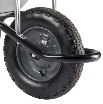 HAEMMERLIN Profi Bauschubkarre Schubkarre Aktiv Bau 95 Tiefmulde 150kg 95 Liter