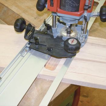 MAFELL Oberfräse LO 65 Ec MaxiMAX mit Arunda 80N Maxi, Ersatzmesser und Zwingen 