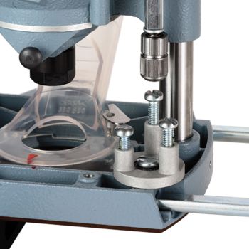 MAFELL Oberfräse LO 65 Ec MaxiMAX mit Arunda 80N Maxi, Adapter und Spannzwinge