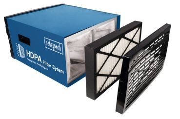 Scheppach HDA14 Luftreiniger Luftfilter Feinstaubfilter für Werkstatt und Büro 