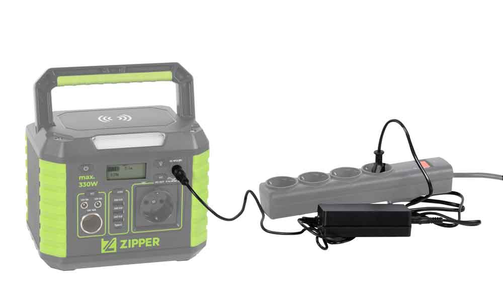 230V 330W ZIPPER Powerstation AC, USB-PD, DC-Ausgang ZI-PS330 USB, Station Power