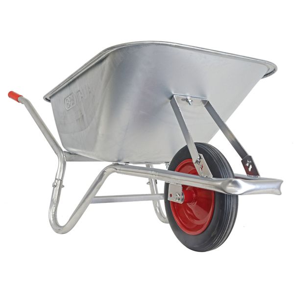 BPA Schubkarre pannensicher Vollgummirad 100l verzinkt ***Winter geeignet***