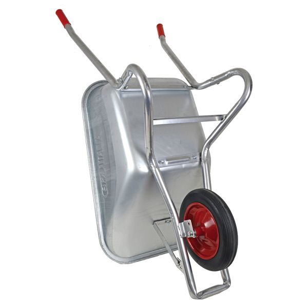 BPA Schubkarre pannensicher Vollgummirad 100l verzinkt ***Winter geeignet***