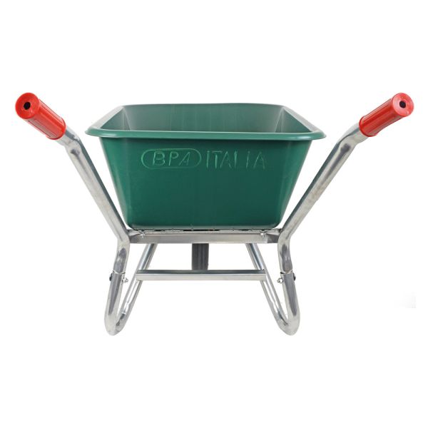 BPA Schubkarre pannensicher Vollgummirad 100l PP  Mulde ***Winter geeignet*** 