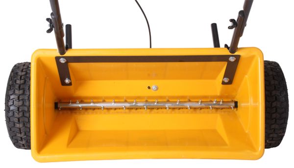 TEXAS Profi Streuwagen XL Salz Rasendünger Rasen 56cm 25l Smart Spreader 200  