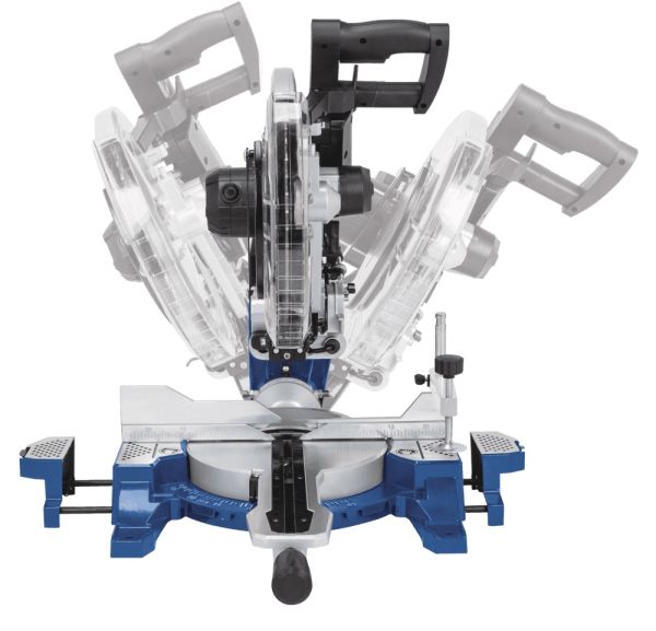 SCHEPPACH SET HM140L Kappsäge Gehrungssäge mit Untergestell Sägetisch UMF1600