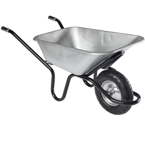 HAEMMERLIN Bauschubkarre Schubkarre Aktiv Excellium Plus 120 Luftrad 120l 250kg 