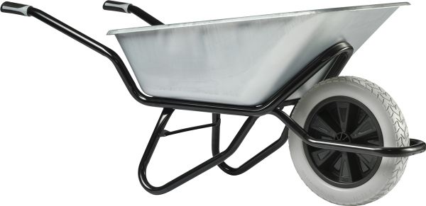 HAEMMERLIN Schubkarre Bauschubkarre Clipso Excellium 120 Vollgummirad 120l 200kg  