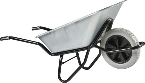 HAEMMERLIN Schubkarre Bauschubkarre Clipso Excellium 120 Vollgummirad 120l 200kg  