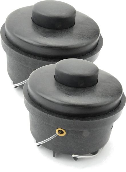 Matrix 2x Fadenkopf Mähfaden Fadenspule komplett für Rasentrimmer BLT 18-280 Li 