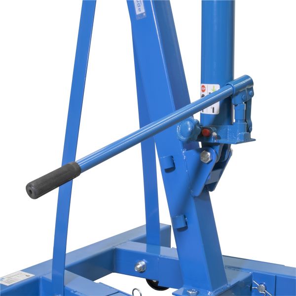 GÜDE 24362 mobiler Werkstattkran mit 2000 kg 2t Tragkraft Hebekran