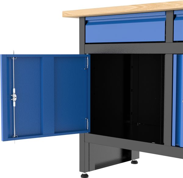 GÜDE Werkstatteinrichtung Werkstattwagen Werkbank Werkzeugschrank GW 6/2 XL 