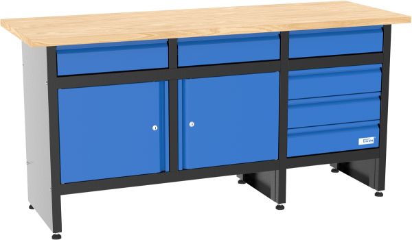 GÜDE Werkstatteinrichtung Werkstattwagen Werkbank Werkzeugschrank GW 6/2 XL 