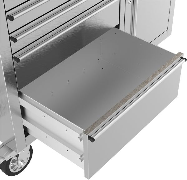 GÜDE Werkstatteinrichtung Werkstattwagen Werkbank Werkzeugschrank GW 5/1 INOX 
