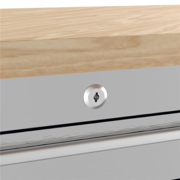 GÜDE Werkstatteinrichtung Werkstattwagen Werkbank Werkzeugschrank GW 10 INOX 