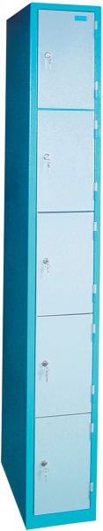 GÜDE Werkstatteinrichtung Schließfachsäule Spind Schließfach 5-türig 
