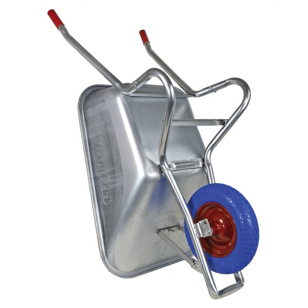 BPA Schubkarre pannensicher Vollgummirad Bauschubkarre 100l Mulde ***2.WAHL*** 