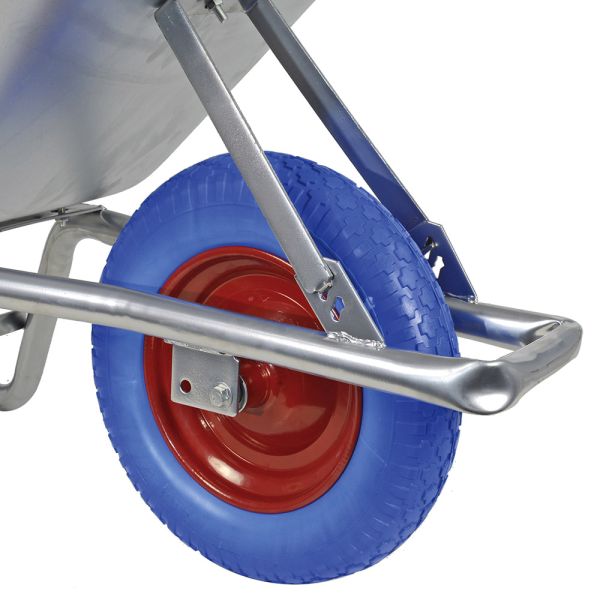 BPA Schubkarre pannensicher Vollgummirad Bauschubkarre 100l Mulde ***2.WAHL*** 