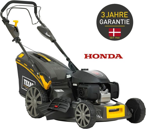 TEXAS Rasenmäher Benzin mit Antrieb Premium 5390TR/W 4-speed 166cm³ Honda Motor