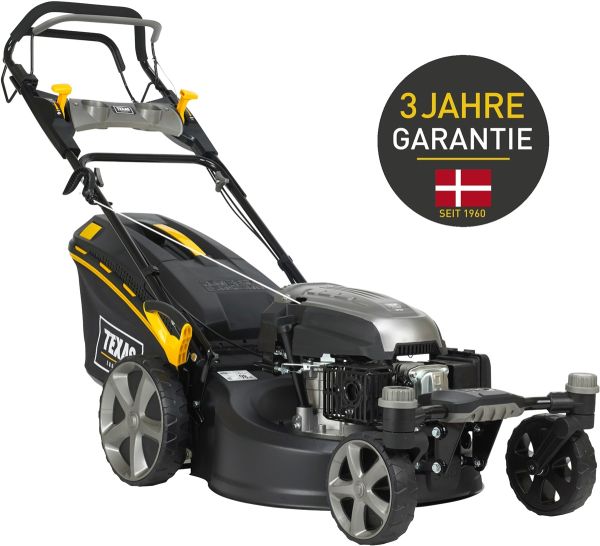 TEXAS Rasenmäher Benzin mit Antrieb Radantrieb 51cm ZT 5110TR/W 3in1 Zero Turn
