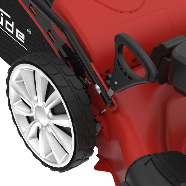 GÜDE Premium Benzin Rasenmäher Motormäher Benzinmäher Big Wheeler 554.1 R LI-ES