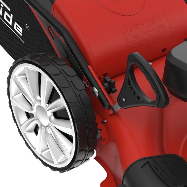 GÜDE Premium Benzin Rasenmäher Motormäher Benzinmäher Big Wheeler 554.1 R Trike
