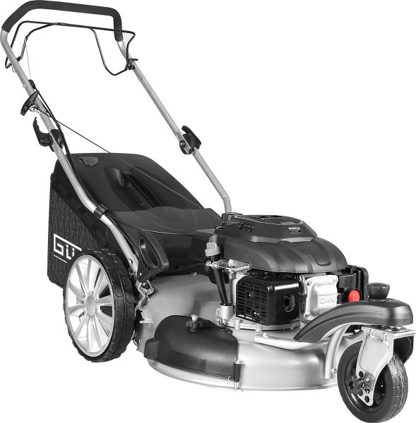 GÜDE Rasenmäher Benzin mit Antrieb Trike Big Wheeler 515D 4in1 196cm³ 51cm 5PS 