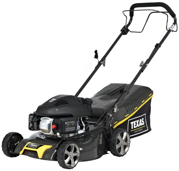 TEXAS Rasenmäher Benzin mit Antrieb Smart 4210TR Radantrieb Mulchkit Fangkorb