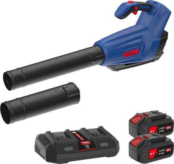 GÜDE Akku Laubbläser Blasgerät Bläser 36V LB 36-302-30 inkl Akku + Ladegerät