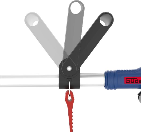 GÜDE Rasentrimmer Akku Motorsense Sense Trimmer RT 18-201-05 inkl Akku Ladegerät 