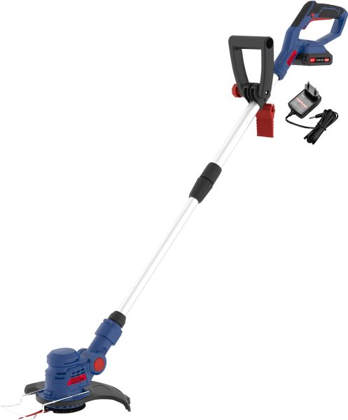 GÜDE Rasentrimmer Akku Motorsense Sense Trimmer RT 18-201-05 inkl Akku Ladegerät 