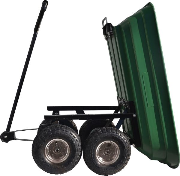 GÜDE Gartenwagen GGW 250 Abfallwagen Laubsammler Bollerwagen 75 Liter bis 250kg