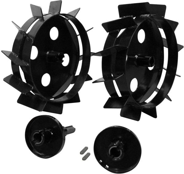GÜDE Radsatz Metallräder Räder ideal für lockeren Untergrund für GME 6,5