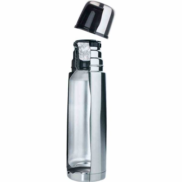 ALFI Isolierflasche "Isotherm Perfect" 0,75 l mattierter Edelstahl cool grey