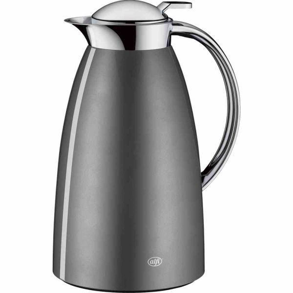 ALFI Isolierkanne "Gusto" 1,0 l spacegrau 12 H warm 24 H kalt Edelstahl lackiert