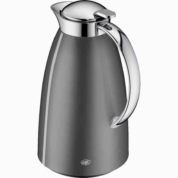 ALFI Isolierkanne "Gusto" 1,0 l spacegrau 12 H warm 24 H kalt Edelstahl lackiert
