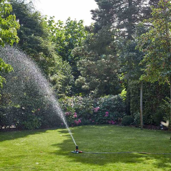 SIENA GARDEN Kreisregner Sektorenregner 3100 auf Schlitten 310 m² Kunststoff