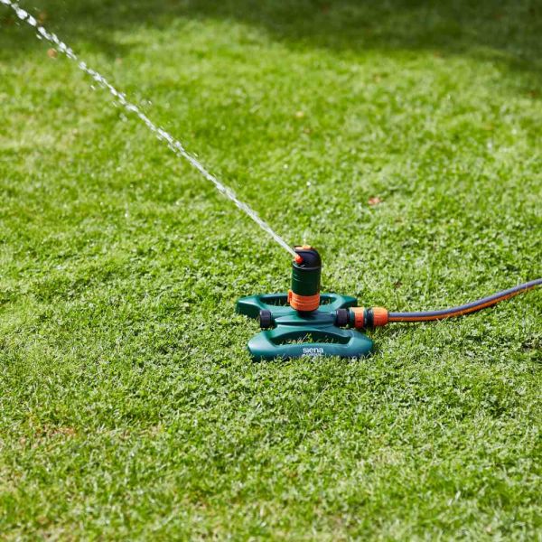 SIENA GARDEN Kreisregner Sektorenregner 3100 auf Schlitten 310 m² Kunststoff