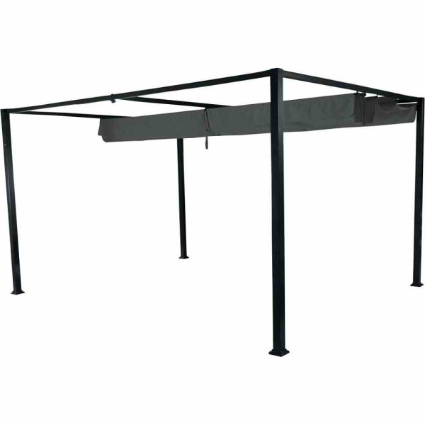 SIENA GARDEN Sky Pavillon, Zelt, Sonnenschutz, 300x400 cm, anthrazit